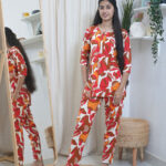 Sunset Hues Cotton Slim Fit Co-Ord Set