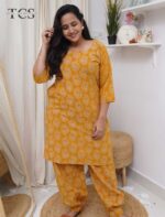 Kalamkari Cotton Co-ord Set - Image 3