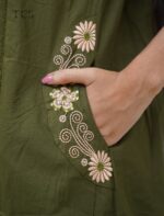 Masakali Patch Cotton Kurta Set with Mul Dupatta - Image 8