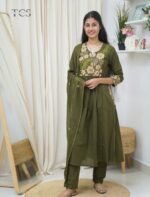 Masakali Patch Cotton Kurta Set with Mul Dupatta