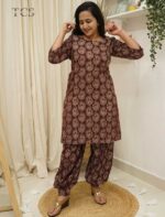 Kalamkari Cotton Co-ord Set - Image 2