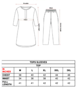 Kalamkari Sleeveless Cotton Top - Image 4