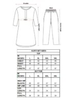 Mocha Grace Mul Chanderi Kurti Pant Set with Dupatta - Image 8