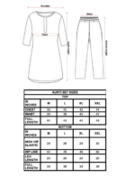 Masakali Patch Cotton Kurta Set with Mul Dupatta - Image 3