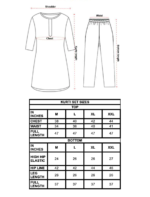 Chinnon Embroidered Kurta Set with Dupatta - Image 4