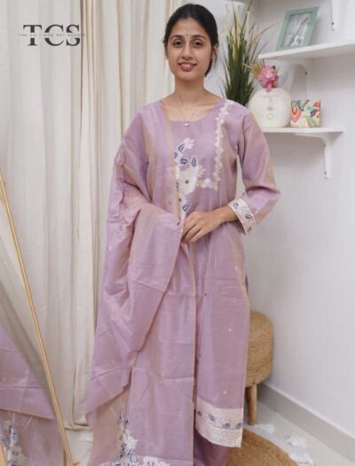 Linen Weave Suit Set