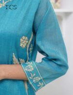 Linen Embroidered Suit Set - Image 8