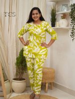 Rayon Cotton Slim Fit Co-Ord Set - Image 7