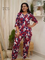 Rayon Cotton Slim Fit Co-Ord Set - Image 6