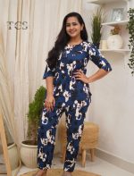 Rayon Cotton Slim Fit Co-Ord Set - Image 4