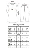 Yoke Embroidered Dola Silk Suit Set - Image 5