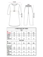 Mocha Bloom Embroidered Dola Silk Suit Set - Image 15