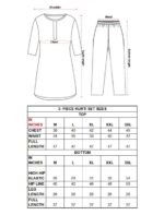 Floral Embroidered Mul Cotton Suit Set - Image 3